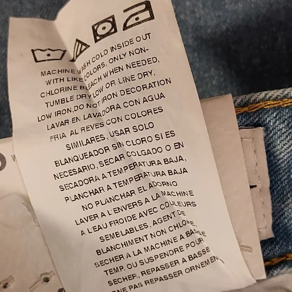 Wrangler High Rise Kick Flare Denim Jean Size 6 28 Light Wash NEW NWT - Picture 10 of 15